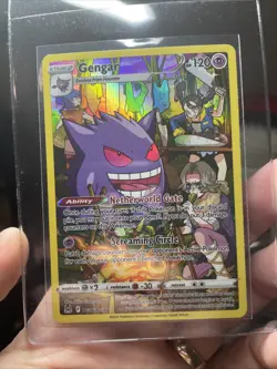 Pokemon TCG Lost Origin Trainer Gallery Gengar #TG06/TG30 Ultra Rare, Mint Alt - Image 3