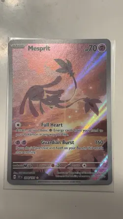 Pokemon Mesprit Full Art Illustration Rare Holo SV08 Surging Sparks 204/191 70HP - Image 1