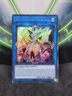 Yugioh Accesscode Talker BLCR-EN093 Secret Rare 1st Edition NM - Image 1