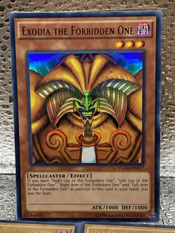 Yugioh! Exodia The Forbidden One Full Set YGLD-ENA17 Ultra Rare - Image 2