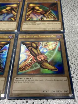 Yugioh! Exodia The Forbidden One Full Set YGLD-ENA17 Ultra Rare - Image 5