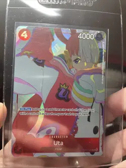 NM Uta (Gift Collection 2023) OP01-005 One Piece Promotion Cards Foil TCG - Image 2