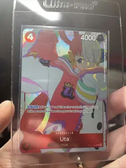NM Uta (Gift Collection 2023) OP01-005 One Piece Promotion Cards Foil TCG - Image 4
