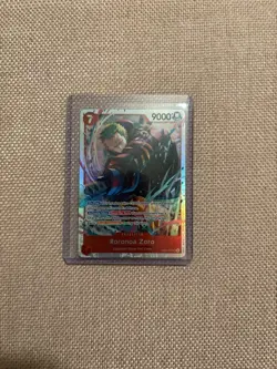 One Piece Roronoa Zoro EB04-007 Egghead Foil Character 9000 Power Card - Image 1