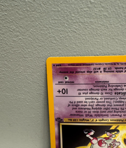 Mr. Mime 1st Edition NM Holo Rare 6/64 Jungle Set Pokemon Card WOTC 1999 - Image 5