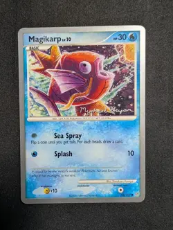 Magikarp Pokemon World Championships 2010 (Mychael Bryan) 65/100 Pokemon Card - Image 1