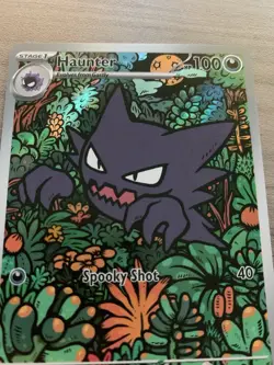 Haunter MEP 027 Mega Evolutions Gengar Battle Deck Black Star Promo Card IR - Image 5