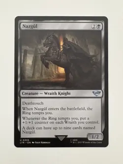 Nazgul 335 MTG Magic the Gathering Card NM Near Mint LTR - Image 1