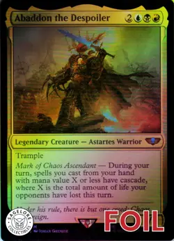 Abaddon the Despoiler - Foil - Warhammer 40,000 - 171 NM - Image 1
