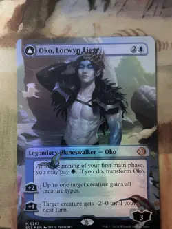 Oko, Lorwyn Liege (Borderless) Lorwyn Eclipsed Foil - Image 1