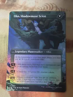 Oko, Lorwyn Liege (Borderless) Lorwyn Eclipsed Foil - Image 2