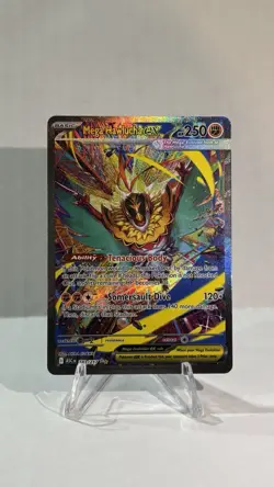 Mega Hawlucha EX SIR 283/217 Ascended Heroes Special Illustration Rare Pokemon - Image 1