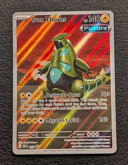 Iron Thorns SVP 098 Scarlet & Violet Promo Black Star Pokemon Card TCG NM - Image 1