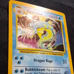 Gyarados - (MP) Base Set Holo 6/102 1999 English Pokemon TCG - Image 3
