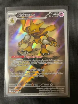 Pokemon Alakazam Me: Mega Evolution Promo 009 Holo NM - Image 1