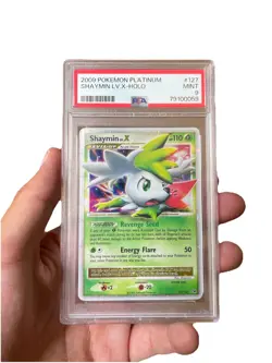Pokemon Shaymin Lv.X Platinum Ultra Rare #127 PSA 9 Mint - Image 1