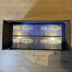 4 x Sealed Stellar Crown Pokemon Center Elite Trainer Boxes ETBs - Unsealed Case - Image 1
