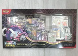 Sealed Pokemon Paldean Fates Great Tusk ex & Iron Treads ex Premium Collection - Image 1