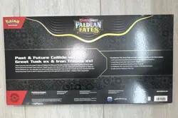 Sealed Pokemon Paldean Fates Great Tusk ex & Iron Treads ex Premium Collection - Image 2
