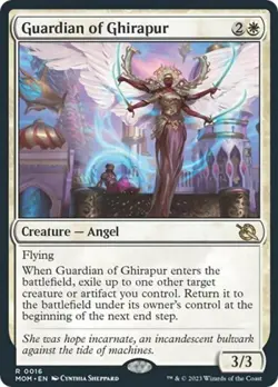 Guardian of Ghirapur -Foil Near Mint MTG March of the Machine - Image 1