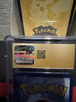 CGC 10 Pristine Pokemon 151 Squirtle Black Star Promo Cosmos Holo 048 English - Image 5