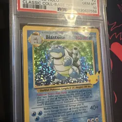 2021 POKEMON CELEBRATIONS CLASSIC COLLECTION #2 BLASTOISE-HOLO BASE SET PSA 10 - Image 1