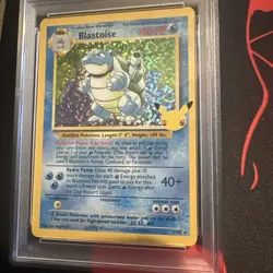 2021 POKEMON CELEBRATIONS CLASSIC COLLECTION #2 BLASTOISE-HOLO BASE SET PSA 10 - Image 2