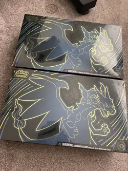 Pokemon TCG Mega Charizard X Ex Ultra Premium Collection UPC SEALED LOT OF 2 - Image 1