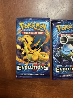 Pokemon TCG: XY- (2) EVOLUTIONS Booster Packs- NEW/FACTORY SEALED - Image 2