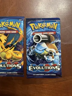 Pokemon TCG: XY- (2) EVOLUTIONS Booster Packs- NEW/FACTORY SEALED - Image 3