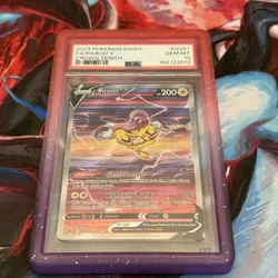 2023 POKEMON SWORD & SHIELD CROWN ZENITH #GG41 FULL ART/RAIKOU V PSA 10 - Image 2
