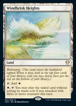 Windbrisk Heights - Near Mint MTG Commander 2020 Ikoria - Image 1