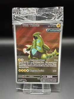 Iron Thorns SVP098 - Illustration Rare - Scarlet & Violet Promo Pokemon SEALED - Image 1