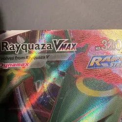 Pokemon TCG Rayquaza VMAX Holo Ultra Rare Card Crown Zenith 102/159 - Image 5