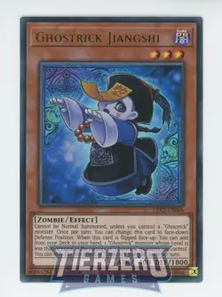 Yugioh Ghostrick Jiangshi GFP2-EN066 Ultra Rare 1st Edition Near Mint - Image 1