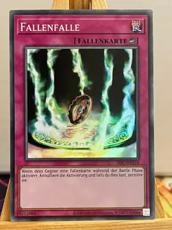 Fallenfalle IOC-DE110 25th Super Rare Deutsch NM YUGIOH - Image 1