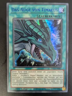 Das Auge von Timaeus DLCS-DE007 Blau Ultra Rare DE NM YUGIOH - Image 1