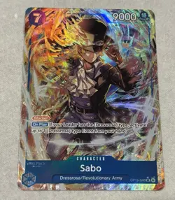 Sabo Alternate Art OP15-046 OP15-Adventure on Kami's Island One Piece TCG NM - Image 1