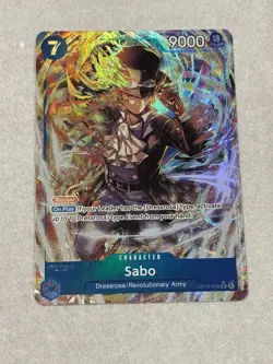 Sabo Alternate Art OP15-046 OP15-Adventure on Kami's Island One Piece TCG NM - Image 2