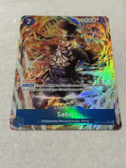 Sabo Alternate Art OP15-046 OP15-Adventure on Kami's Island One Piece TCG NM - Image 3