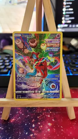 Deoxys GG12/GG70 Holo Crown Zenith Galarian Gallery Pokemon NM Card - Image 1