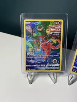 3x Deoxys GG12/GG70 Holo Rare Pokemon Crown Zenith Galarian Gallery NM - Image 3