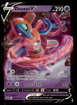 Pokemon TCG SWSH: Sword & Shield Promo Cards #SWSH266 Deoxys V NM - Image 1