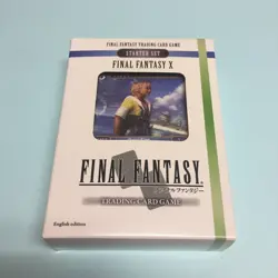Final Fantasy X 10 Trading Card Game Starter Set English Edition Tidus - Image 1