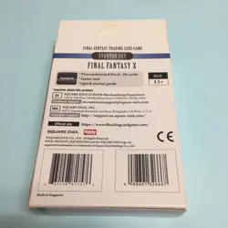 Final Fantasy X 10 Trading Card Game Starter Set English Edition Tidus - Image 3