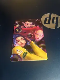 McDonald’s Kpop Demon Hunters Rumi Zoey Mira Card Sparkle 2026 Kpop Cards - Image 1