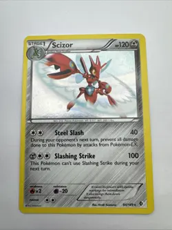 Scizor 94/149 | Boundaries Crossed | Holo Rare Pokemon Card | LP - Image 1