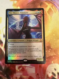 Niv-Mizzet, Visionary - Foil FDN NM MTG Foundations - Image 1
