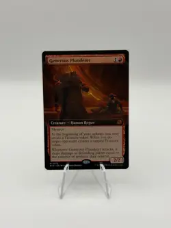 Generous Plunderer Extended Art M Normal #76 | BIG OTJ: The Big Score | MTG - Image 1