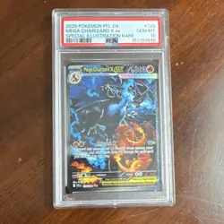 Pokemon Mega Charizard X Ex 125/094 Phantasmal Flames Holo PSA 10 - Image 1
